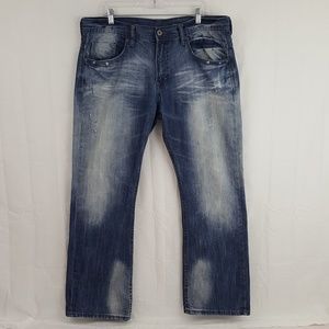 Buffalo King Slim Boot 38 W40 L31 Fact Destroyed